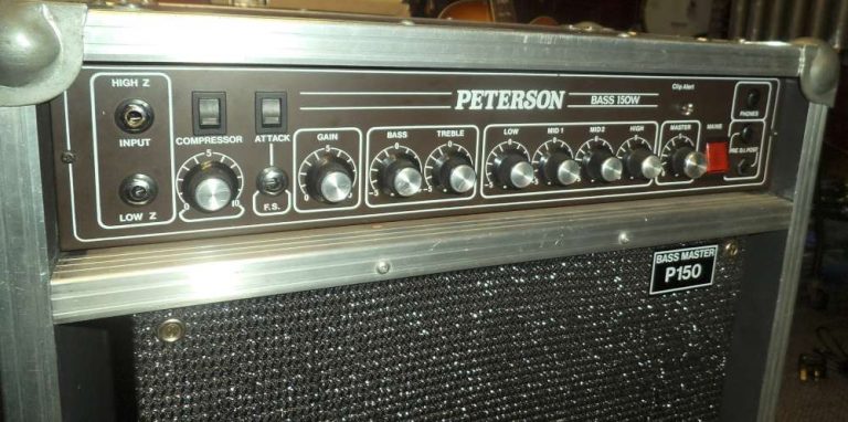 PETERSON BASS MASTER mkII, P150 BASS AMP – COMBO. « Mannings Musicals