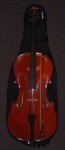 STENTOR STUDENT II 3/4 SIZE CELLO with BOW and CASE.