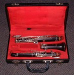 LAFLEUR - (BOOSEY & HAWKES) WOODEN OBOE with CASE.