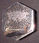 LACHENAL Bb/F 40 KEY ANGLO CONCERTINA. METAL ENDS.