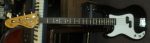 IBANEZ LEFT HAND ELECTRIC BASS GUITAR.